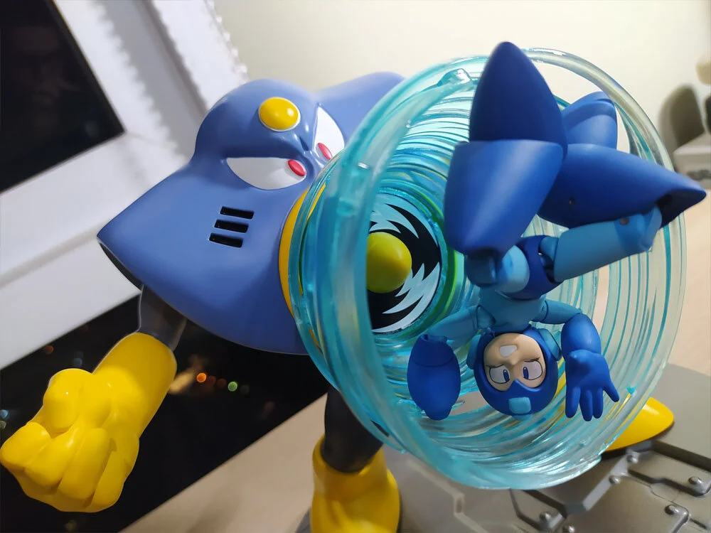 Monika Toys Mega Man 2 Air Man Resin Statue — Too Much Gaming